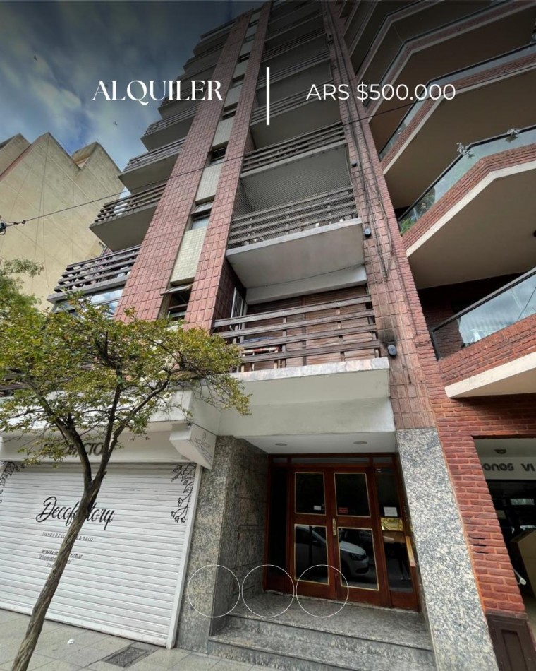 Alquiler un ambiente! 12 meses. San Luis y Colon 