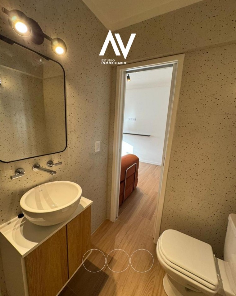 En venta! un ambiente reciclado. 
