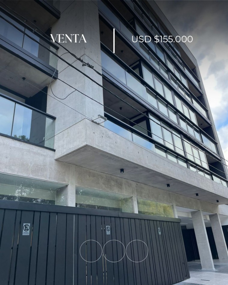 En Venta dos ambientes con balcon y parrilla. A estrenar!