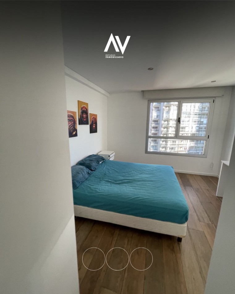 En venta! Semipiso 4 ambientes con doble cochera Guemes y la costa 
