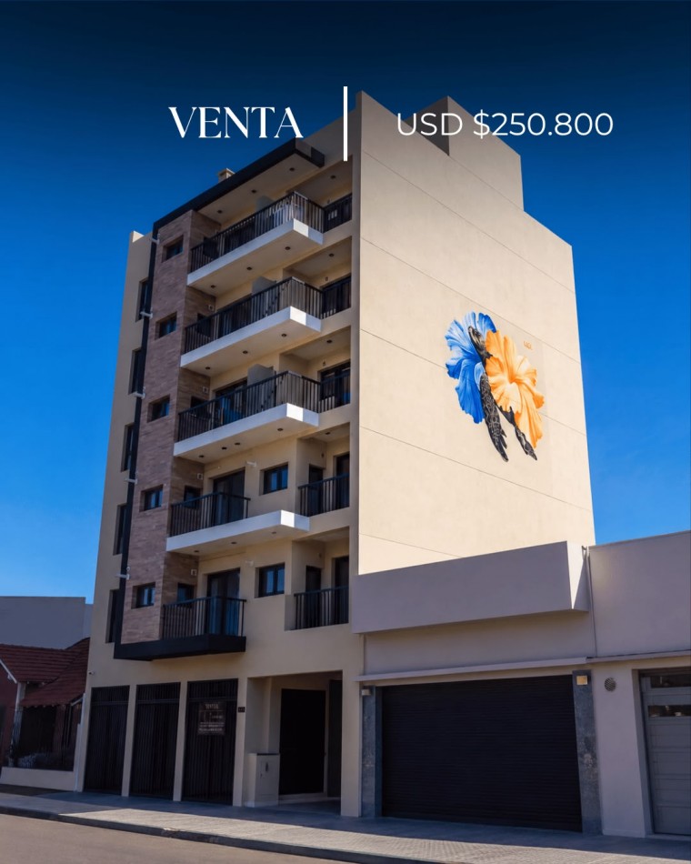 Departamento tres ambientes a estrenar en venta Mar del Plata
