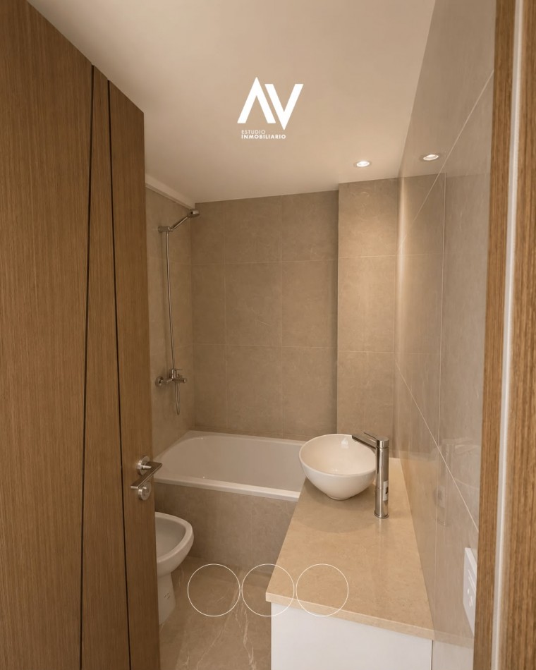 Departamento dos ambientes a estrenar. En venta. Mar del plata.
