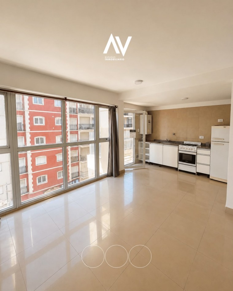  Monoabiente con vista al mar en venta Mar de Pata zona centro. Apto credito