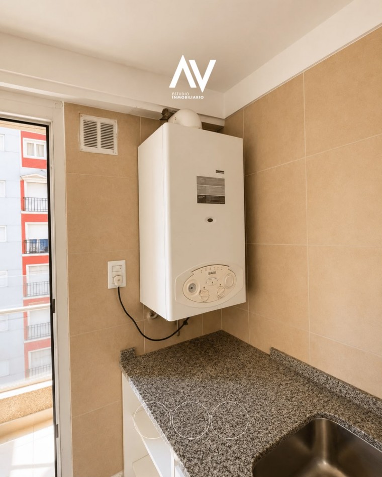  Monoabiente con vista al mar en venta Mar de Pata zona centro. Apto credito